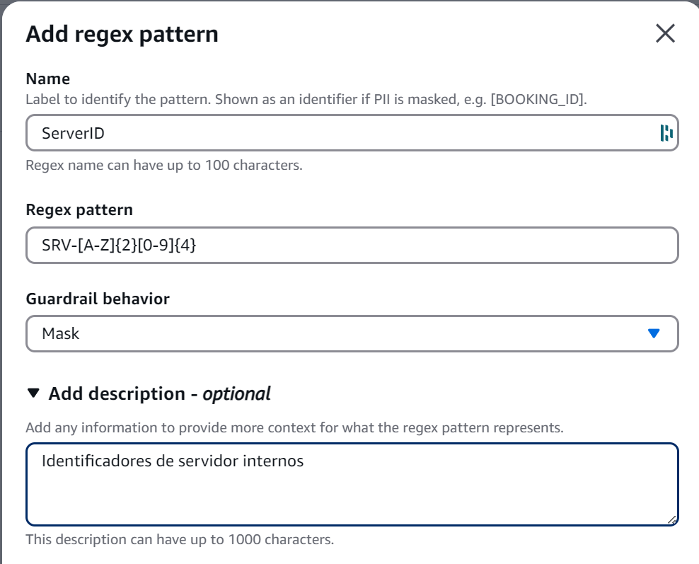 Regex Configuration